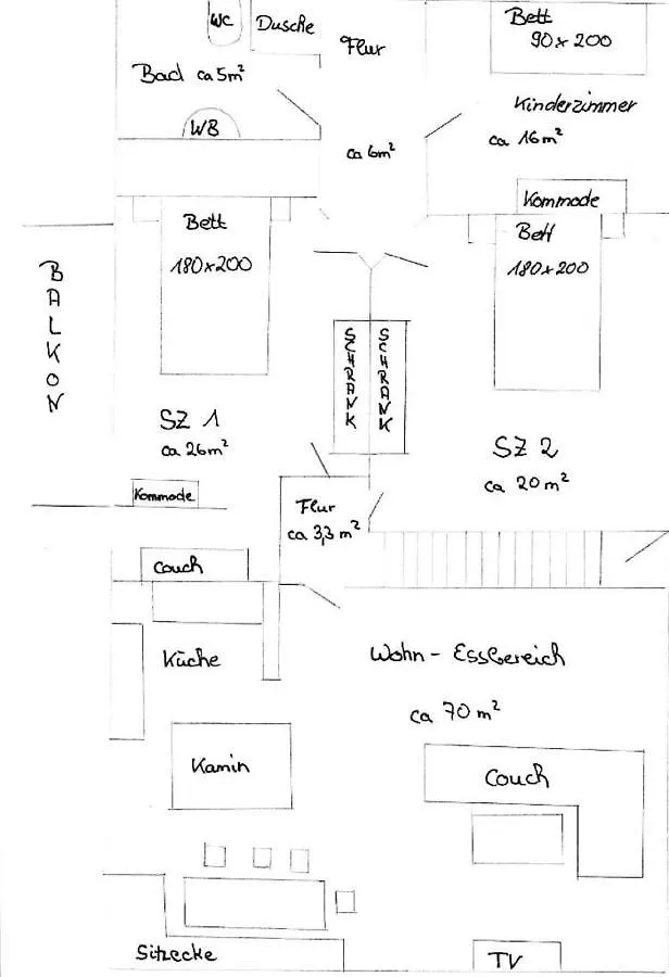 Ferienwohnung Zum Forsthaus Oberviechtach Apartment